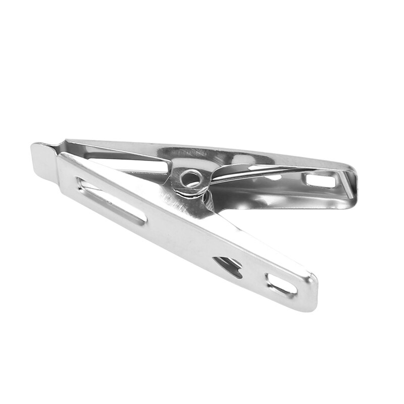 100PCS Clothes Pegs Stainless Steel Clips For Coat Pants Laundry Drying Hanger Rack Washing Towel Holder Hanger Retail