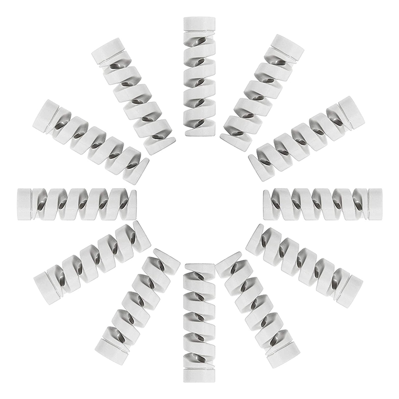 SHGO -24 protectores de Cable para cargador, protectores de Cable flexibles de silicona, protectores de ratón, adecuados para todos los Cables de datos: Default Title