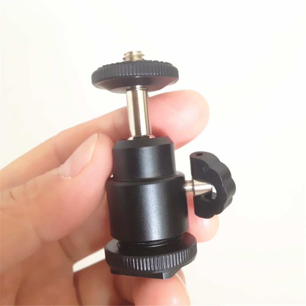 Jadkinsta Tripod Head mini 360 Degree Camera Tripod Mini Ballhead Ball Head to 1/4 Screw Mount DSLR Camera Accessories