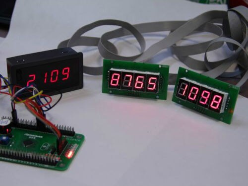 4 Digit 7 Seven Segment LED Display Controller 5V Red Arduino Compatible