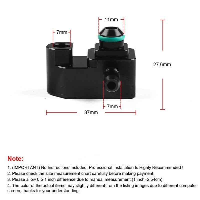 Boost Adapter Gauge Meter Sensor Adapter Voor Mini Cooper S F54 F55 F56