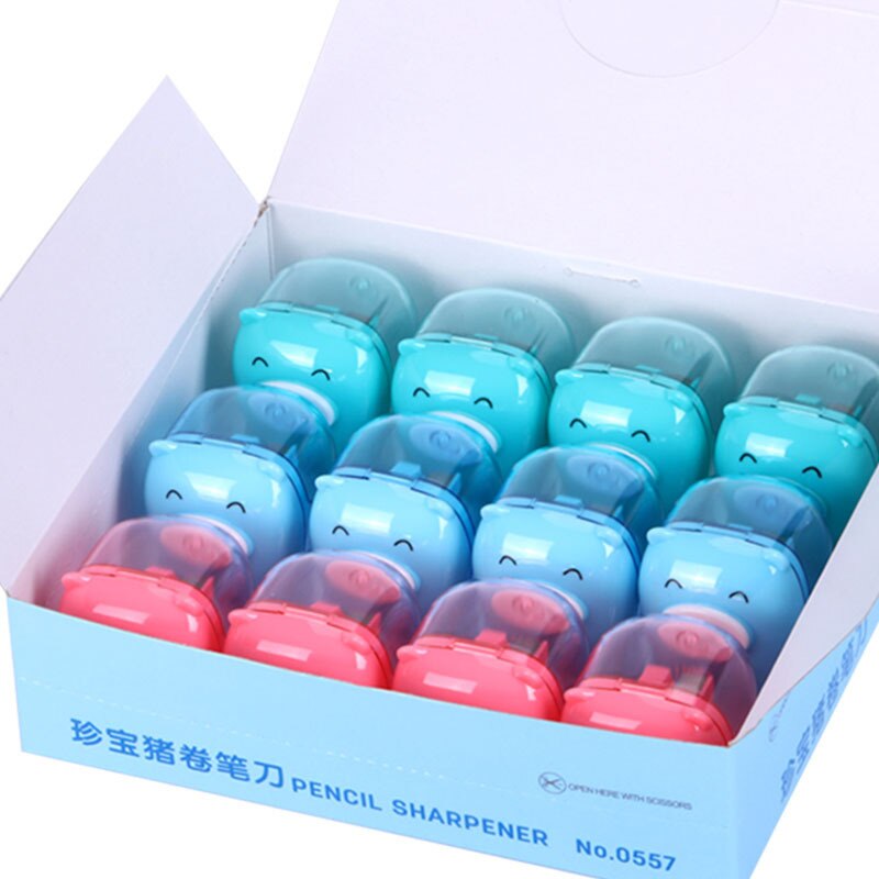 DL 0557 cute pig treasure DL genuine pencil sharpener Mini pencil Stationery office supplies for students