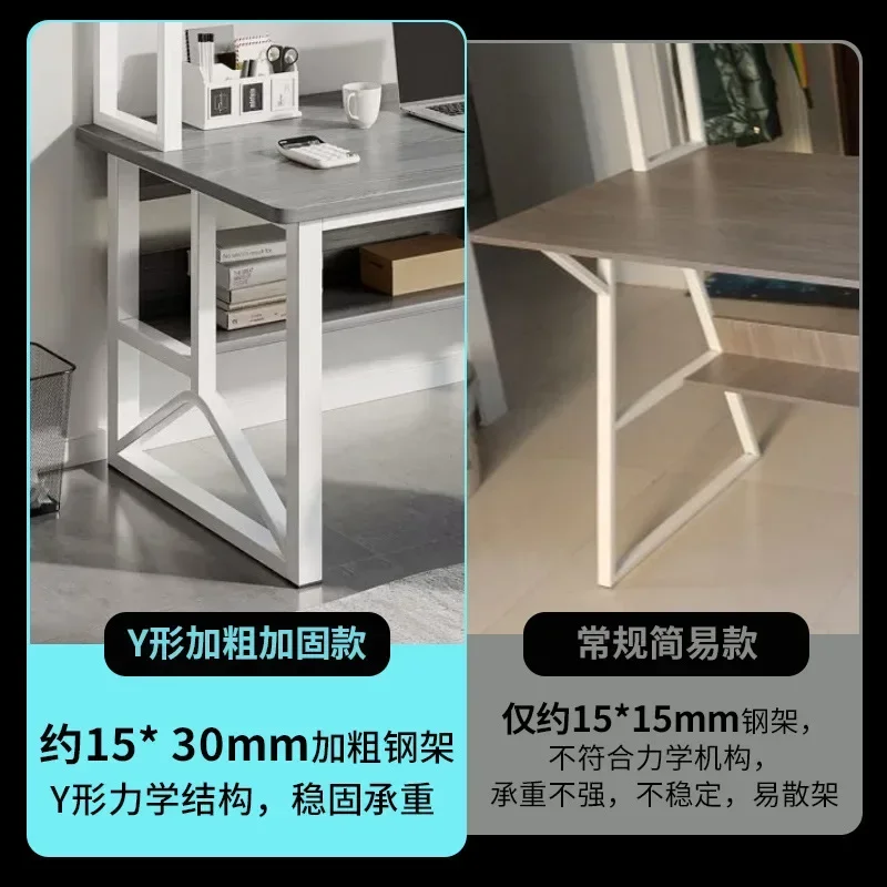 Bureau Desktop Computer Bureau Boekenplank Geïntegreerd Bureau Eenvoudige Slaapkamer Student Leren Schrijftafel Home Des