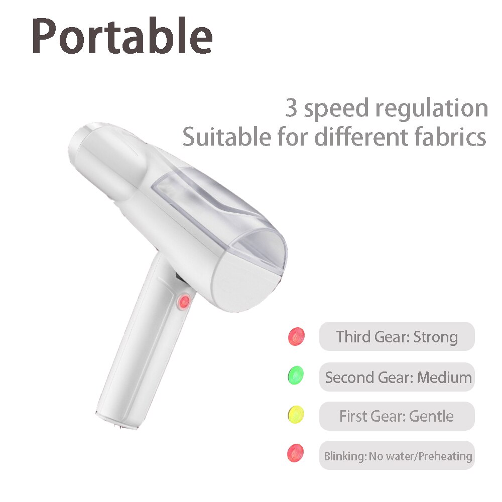 Garment Steamer Handheld Operated Generator 220v Foldable Travel Clothes Shirt Steam Ironing Machine Steamer for Home Accessory