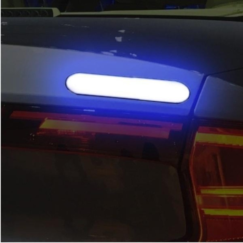 2 Stks/set Auto Deur Reflecterende Sticker Waarschuwingstape Auto Reflecterende Stickers Reflecterende Strips 4 Kleuren Veiligheidsmerk Auto-Styling