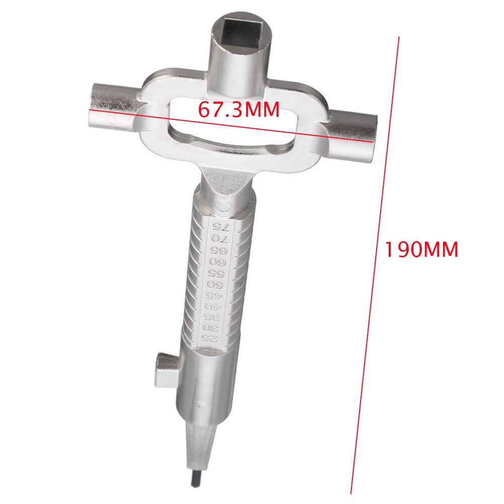 Multi Purpose Cilinder Gauge Cam Turner Spindel Turner Slotenmaker Auto Reparatie Tool 19Cm Sliver Slotenmaker Tool Droshipping