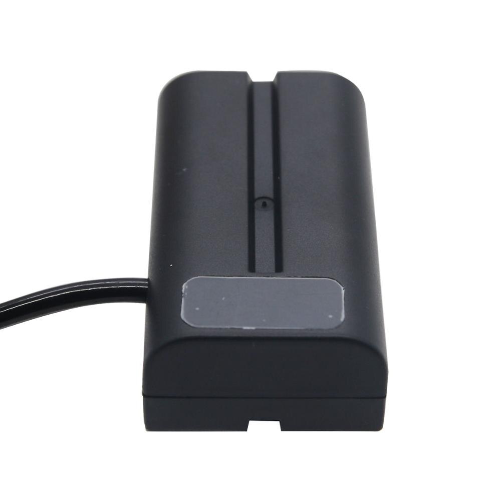 Tzt d-trykk til np -f550 dummy-batteristrømadapter til skjerm som bruker 550/970