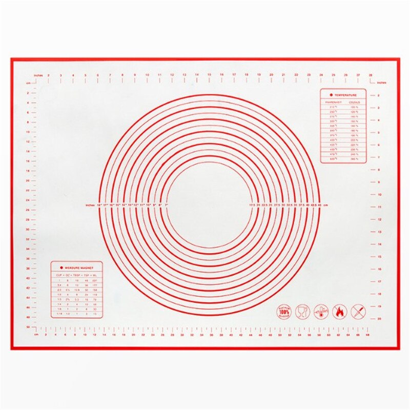 Ttlife 1Pc Non-stick Bakken Mat Piramide Bakvormen Glasvezel Silicone Mold Anti-aanbak Bakplaat Voor Gebak: 30 x 40cm