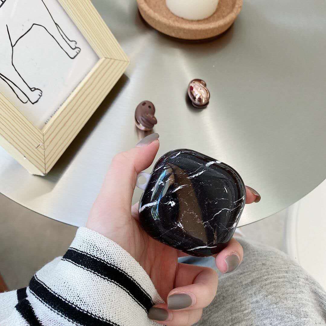 Marble Gradient Color Hard Plastic Case for Samsung Galaxy Buds live Earphone Headset Protective Cover for Galaxy Buds live Case: H