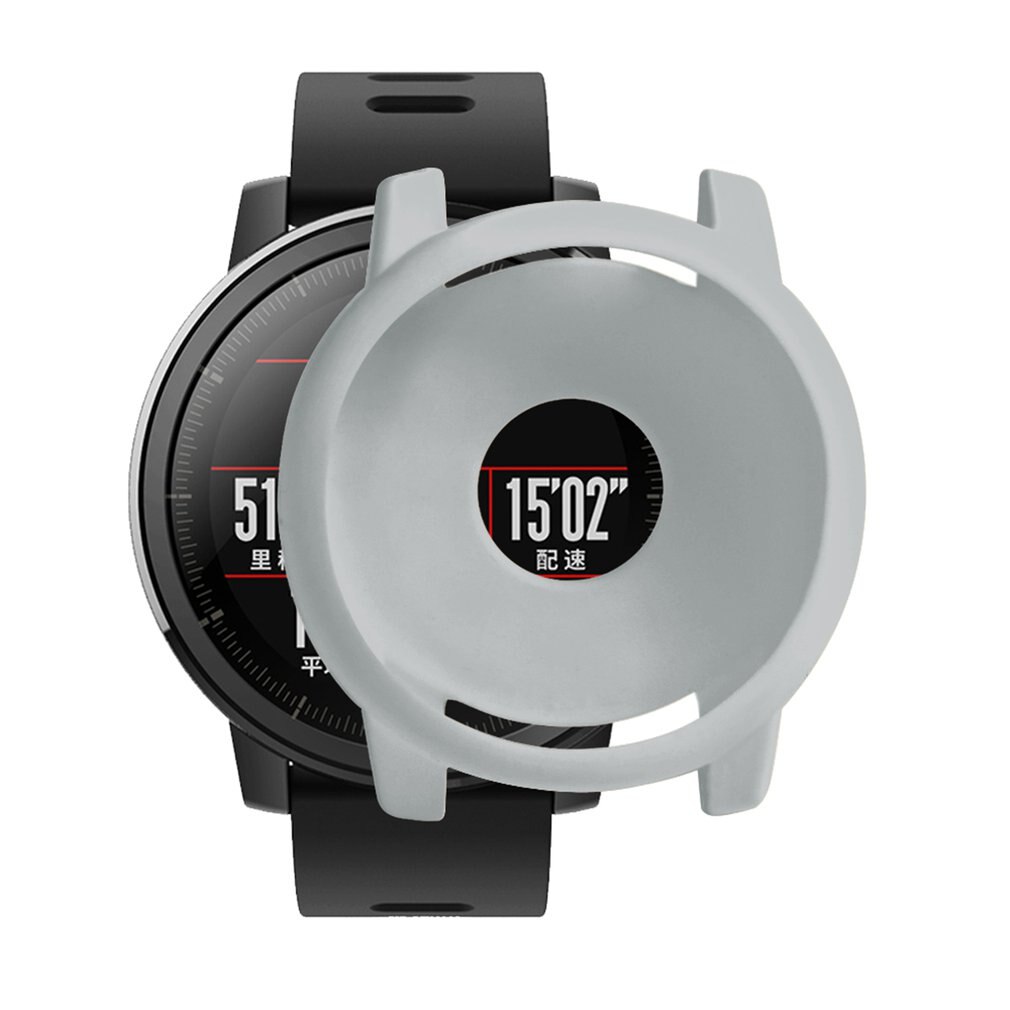 Newly Wrist Watch Protection Protective Cover Silicone Case Soft For Amazfit Stratos 2