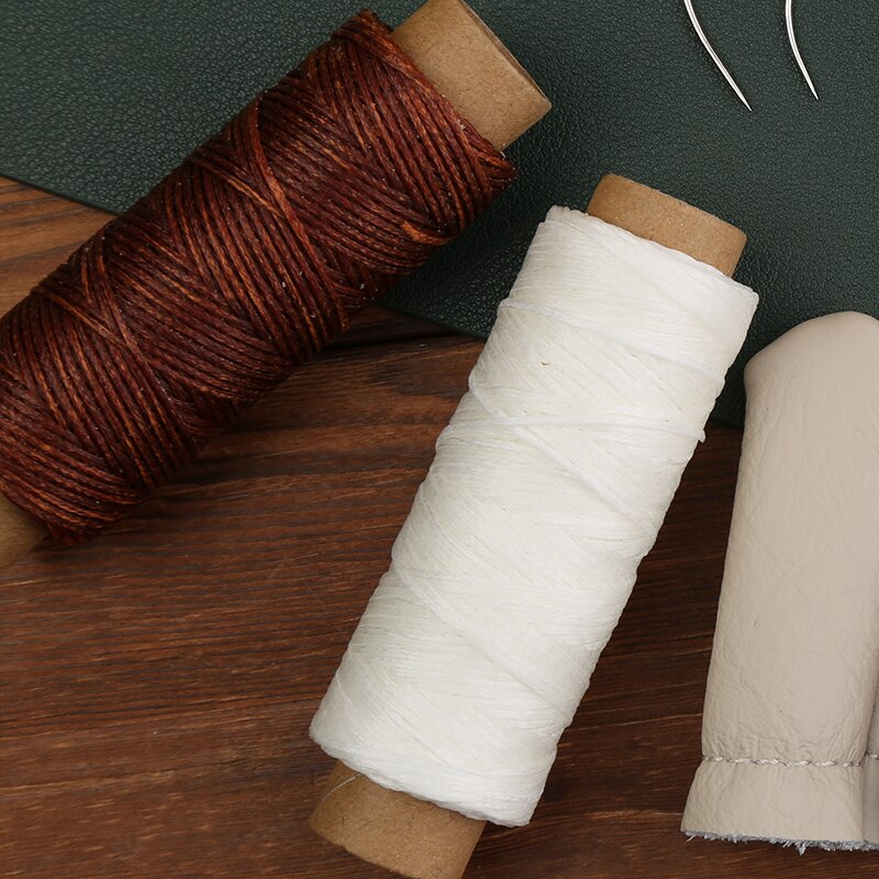 Kaobuy 12 Kleuren Gewaxt Draad Lederen Naaien Waxed Thread Voor Lederen Waxkoord Voor Leer Craft Hand Stiksels Draad