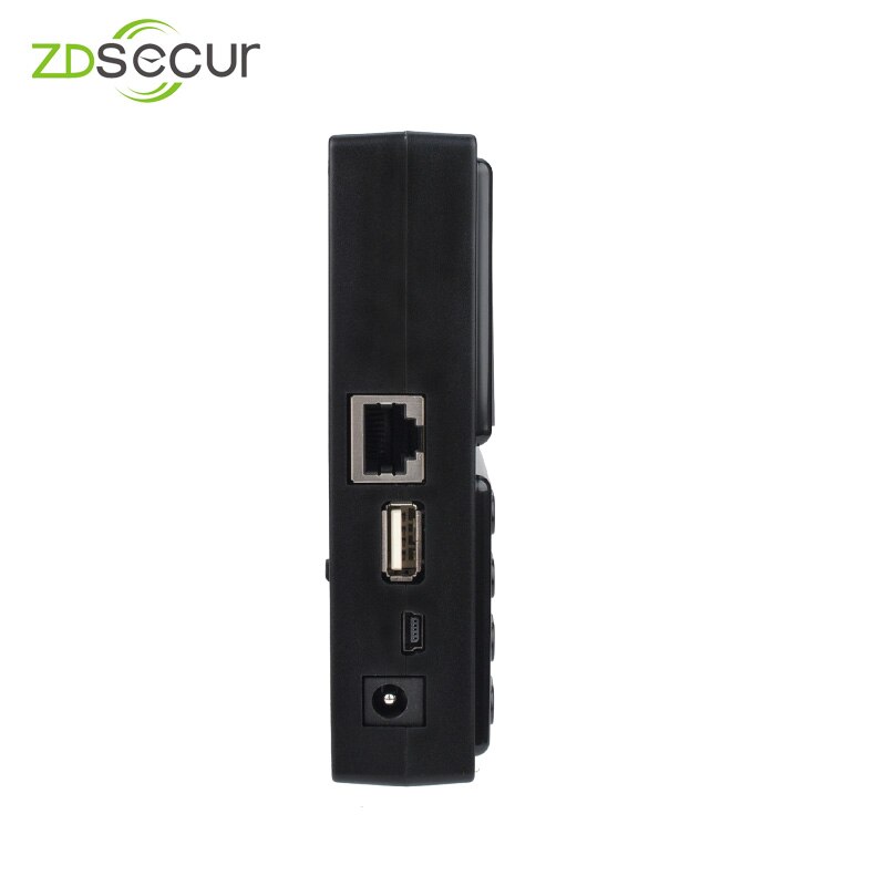 TCP/IP Biometric Fingerprint Time Clock Recorder Attendance Employee Electronic Punch Reader Machine ZDA4