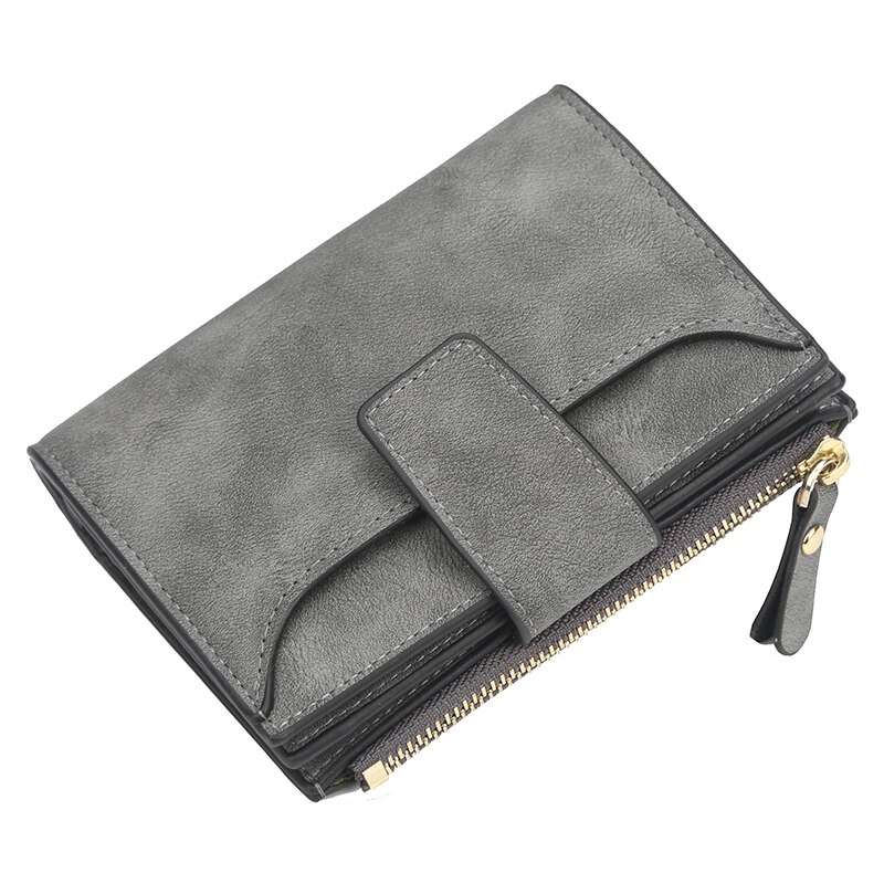 PU Leather Women Wallet Hasp Small and Slim Coin Pocket Purse Women Wallets Cards Holders Luxury Brand Wallets Purs