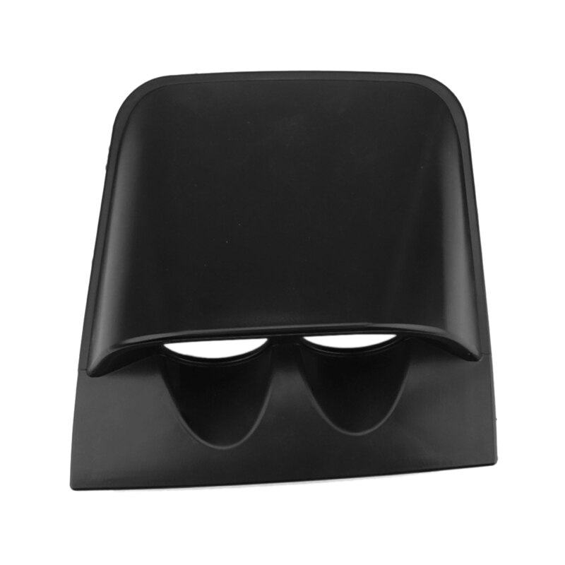 universell 2- tommers 52mm dashbord Dobbel måler pod svart fargemåler pod montere holder