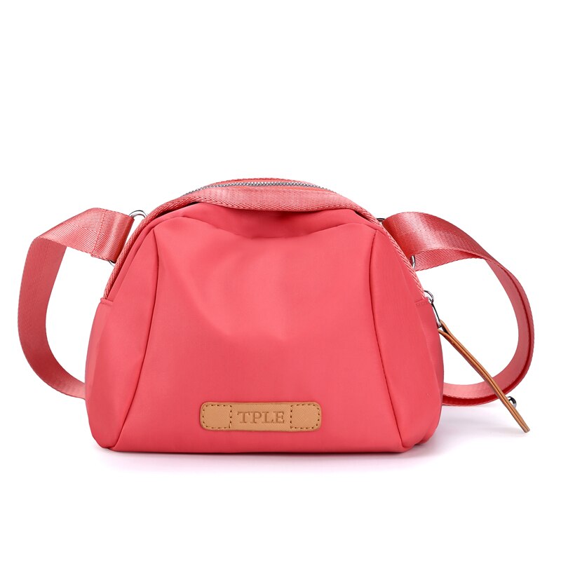 Schoudertassen Voor Vrouwen Kleine Solid Crossbody Tas Zwart Reizen Portemonnees En Luxe Handtassen Bolsa Feminina: Rose Red