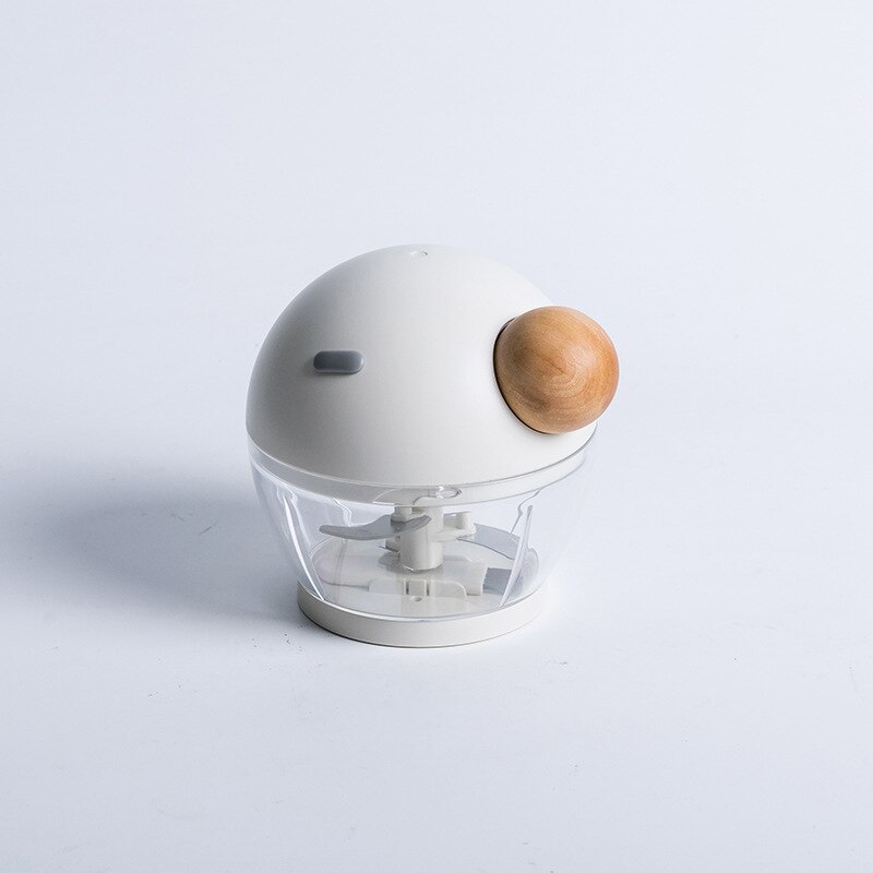 Household Cooking Machine Meat Grinder Kitchen Gadgets Food Processor Blenders Mixers Grinder Manual Meat Vegetables Grinder: white