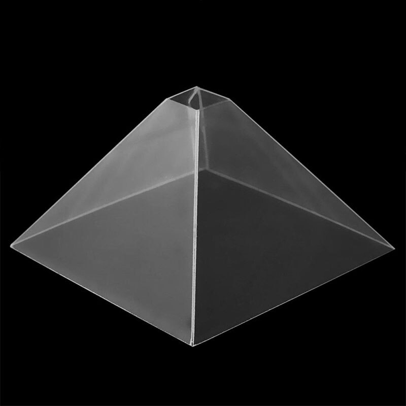 3D Holographic Hologram Display Pyramid Projector Video For 3.5-6.5"Smart Phone
