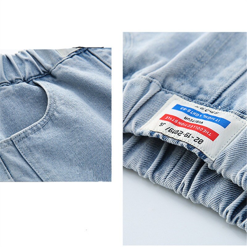Pantalones vaqueros anchos para niña, ropa informal para niño, 5, 6, 8, 10, 12, 14 años, 2022