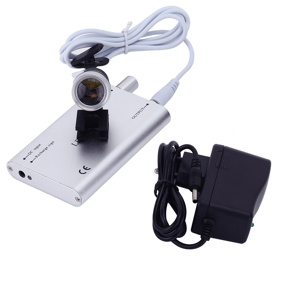Zahn lupe accessoriesLED Zahn Kopf Licht Wiederaufladbare für Zahnarzt Chirurgie Lupen