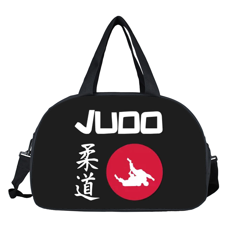 Cool Martial Art Judo / Taekwondo / Karate / Aikido Travel Bag Women Men Handbags Multifunctional Duffel Bag Shoes Holder: dsttaekwondo07