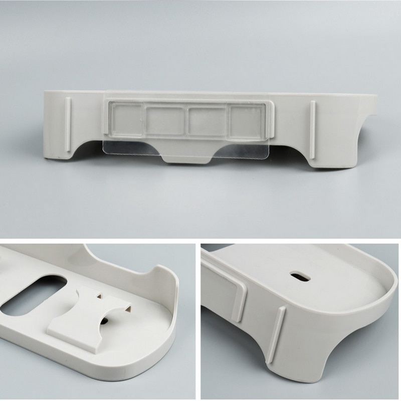 Socket Shelf Outlet Shelf Organizer Wall Mounted Shelf Plastic for Cell Phone Charge