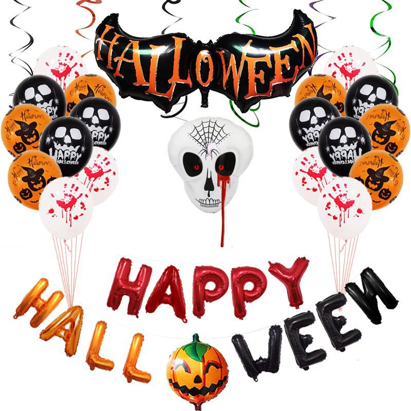 12 inch ronde ballon verjaardagsfeestdecoratie halloween ballon: Lichtgrijs