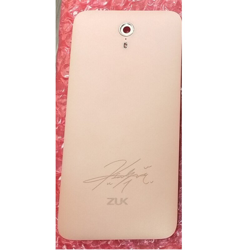 Pour lenovo zuk  z1 z1221, couvercle arrière de la batterie, pièces de réparation du boîtier de la porte pour lenovo zuk  z1, couvercle de la batterie avec lentille et logo: Doré