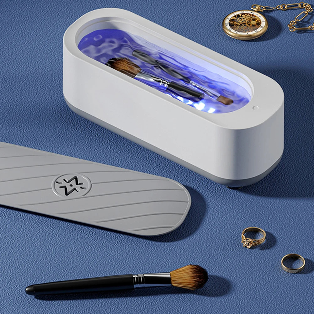 Xiaomi-máquina de limpieza por ultrasonidos, limpiador de lavado por vibración de alta frecuencia recargable por USB, joyería, gafas, limpiador UV de 360 grados