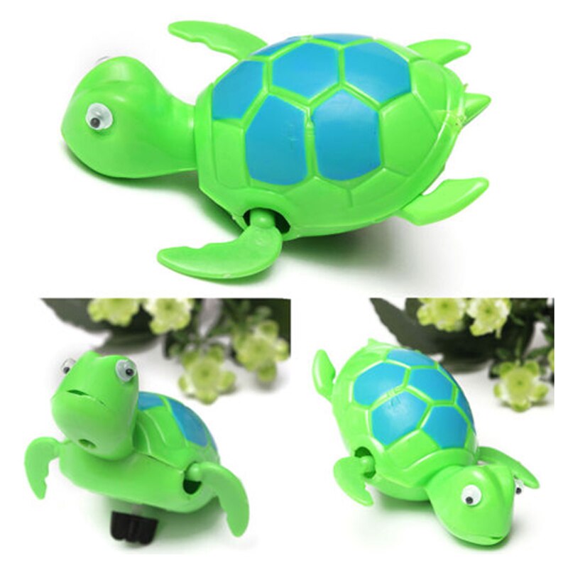 Floating Wind-up Swimming Turtle Summer Toy For Kids Child Children Pool Bath