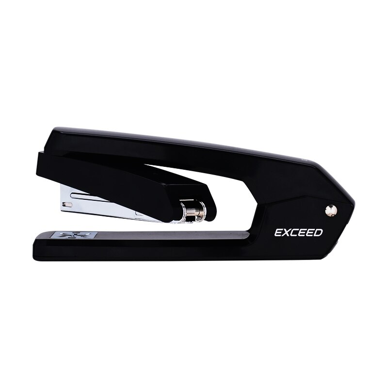 Deli Swivel Stapler Office Home Use Half Strip Stapler 25Sheets Smooth Stapling Rotatable Anvil Stationery E0434