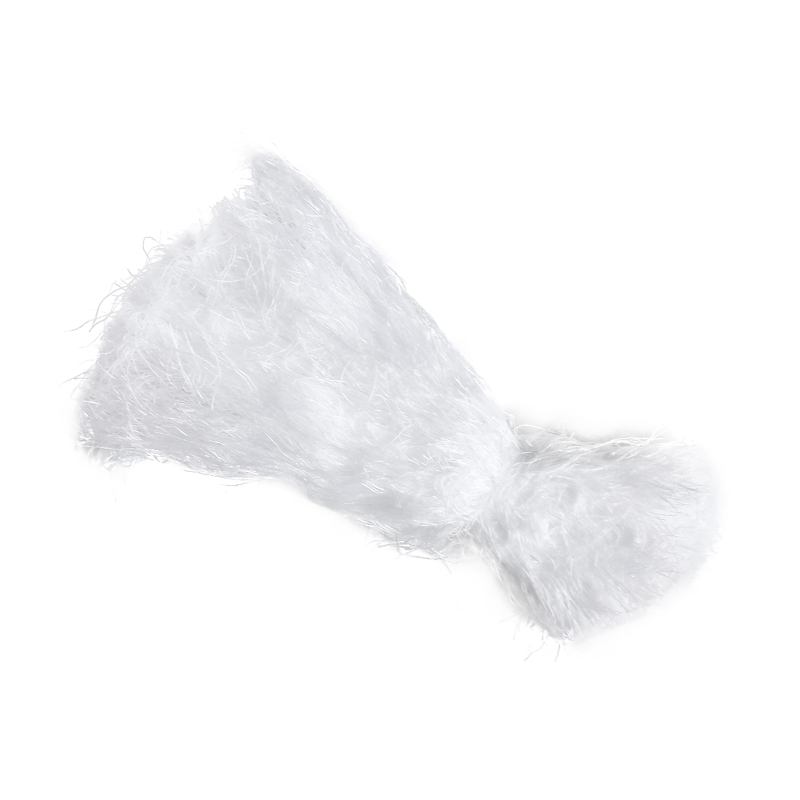 Hilo de camuflaje DIY traje de camuflaje de caza hilo especial traje Ghillie accesorios de reparación hilo sintético del bosque del desierto: XL / Blanco
