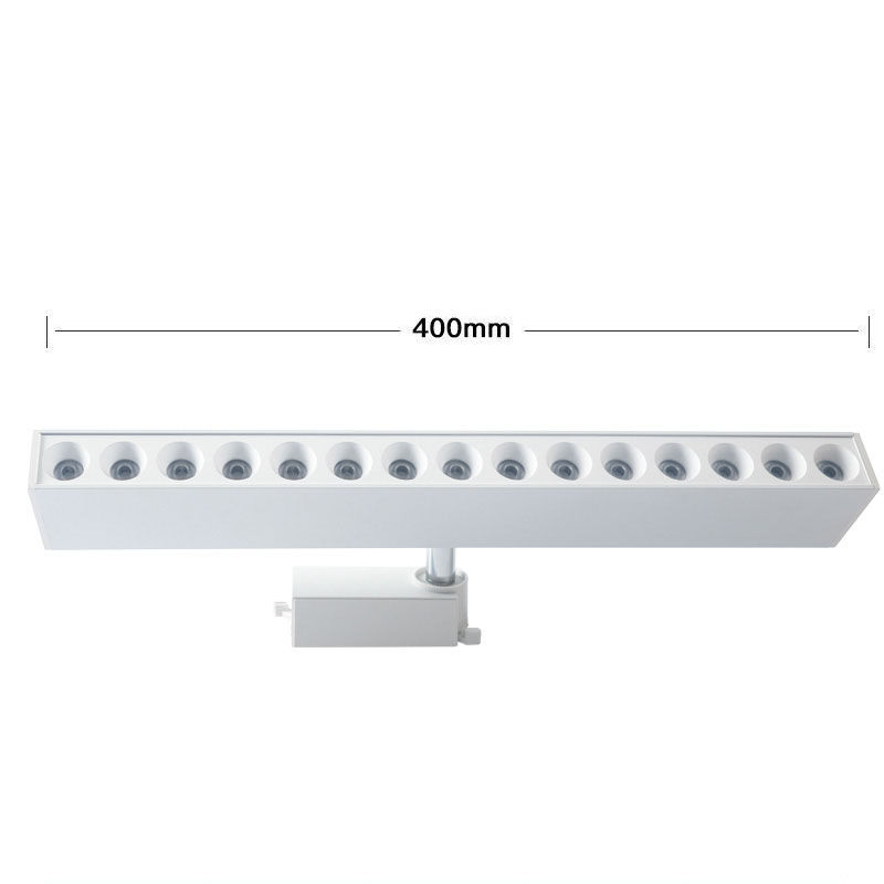 Embutido LED Track Lights, Grille Lamp Series, sala de estar Spotlight, Downlight sem luz principal, 10W, 12W, 18W, 24W, 30W