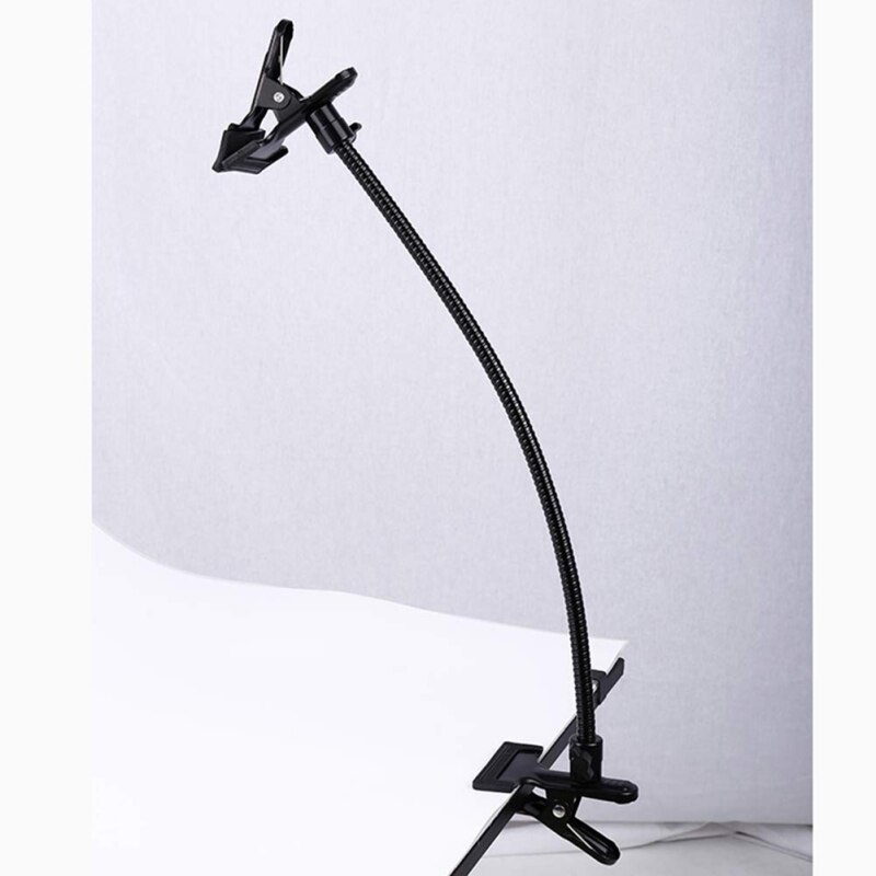 Background Holder Clamp - Metal Studio Accessory for Reflector & Light Stand - Photography Equipment