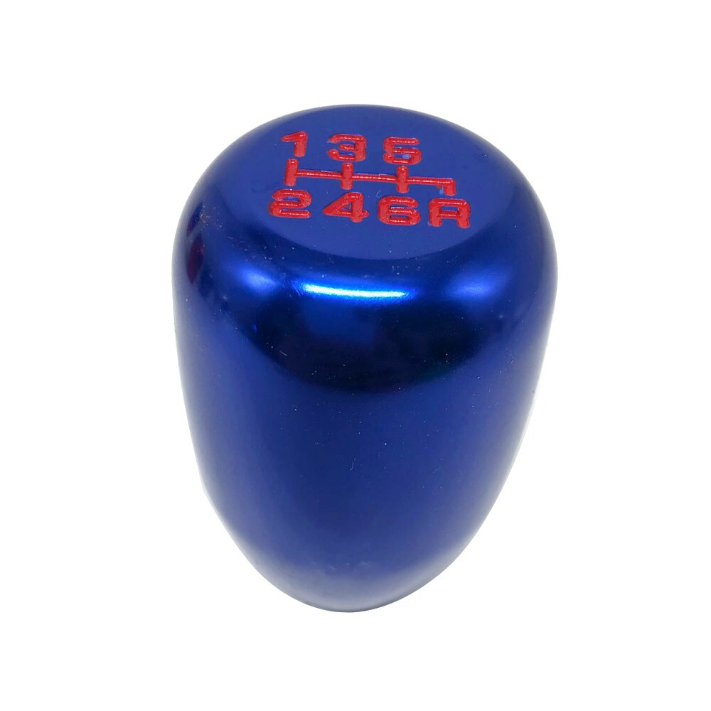 Universal Car 6 Speed JDM Aluminum Black Shift Knob Manual Gear Shifter Stick