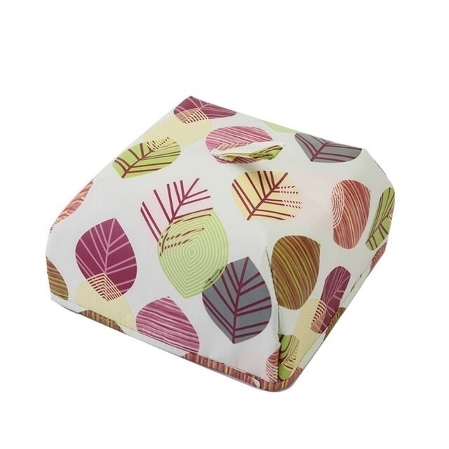 Cubiertas plegables de aluminio para alimentos, cubiertas de aluminio para mantener el calor, aislantes, Utilidades, accesorios de mesa de cocina, herramientas: S- leaf