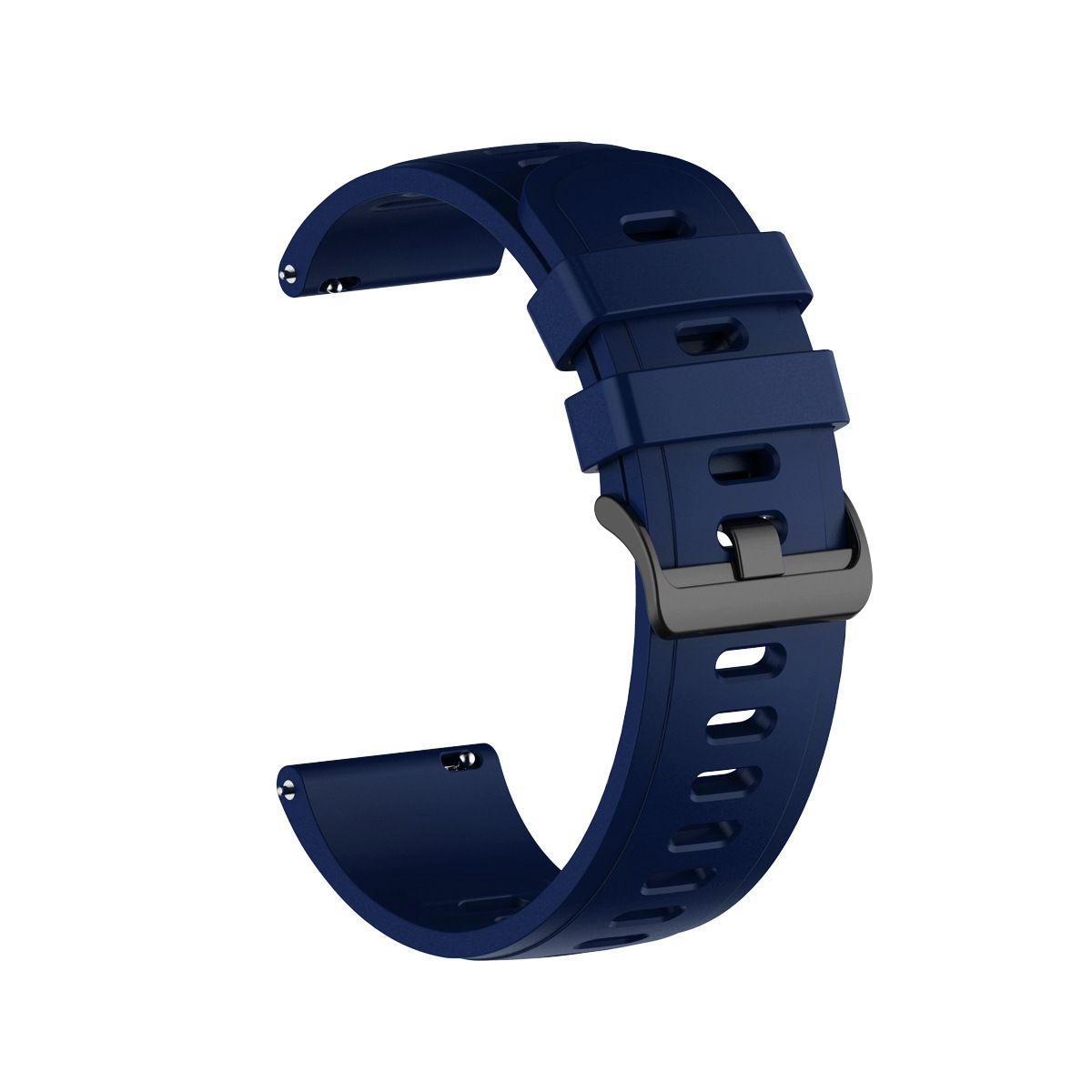 Bracelet en Silicone pour Xiaomi Watch Color 2, Bracelet de sport pour Garmin venus 2/Vivoactive 3 4, pour Amazfit GTS 2e: M / Midnight blue