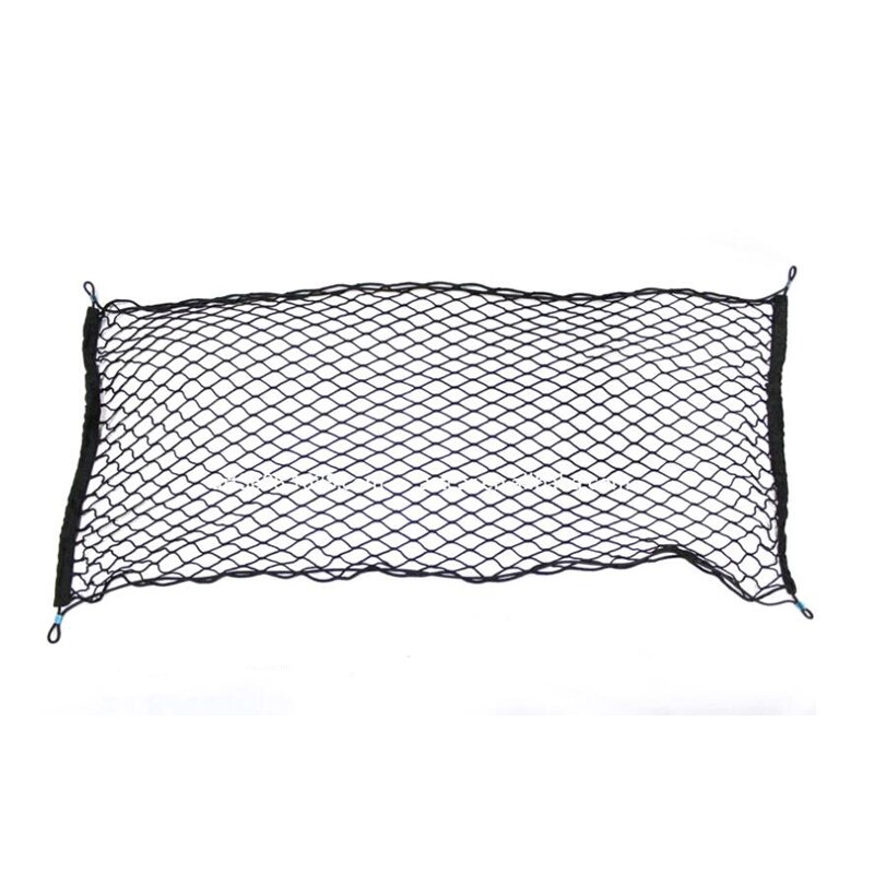 115x60cm Car Back Rear Trunk Storage Cargo Luggage Nylon Elastic Mesh Net Holder Car Accessories For RV Cmaper Truck Bus Van