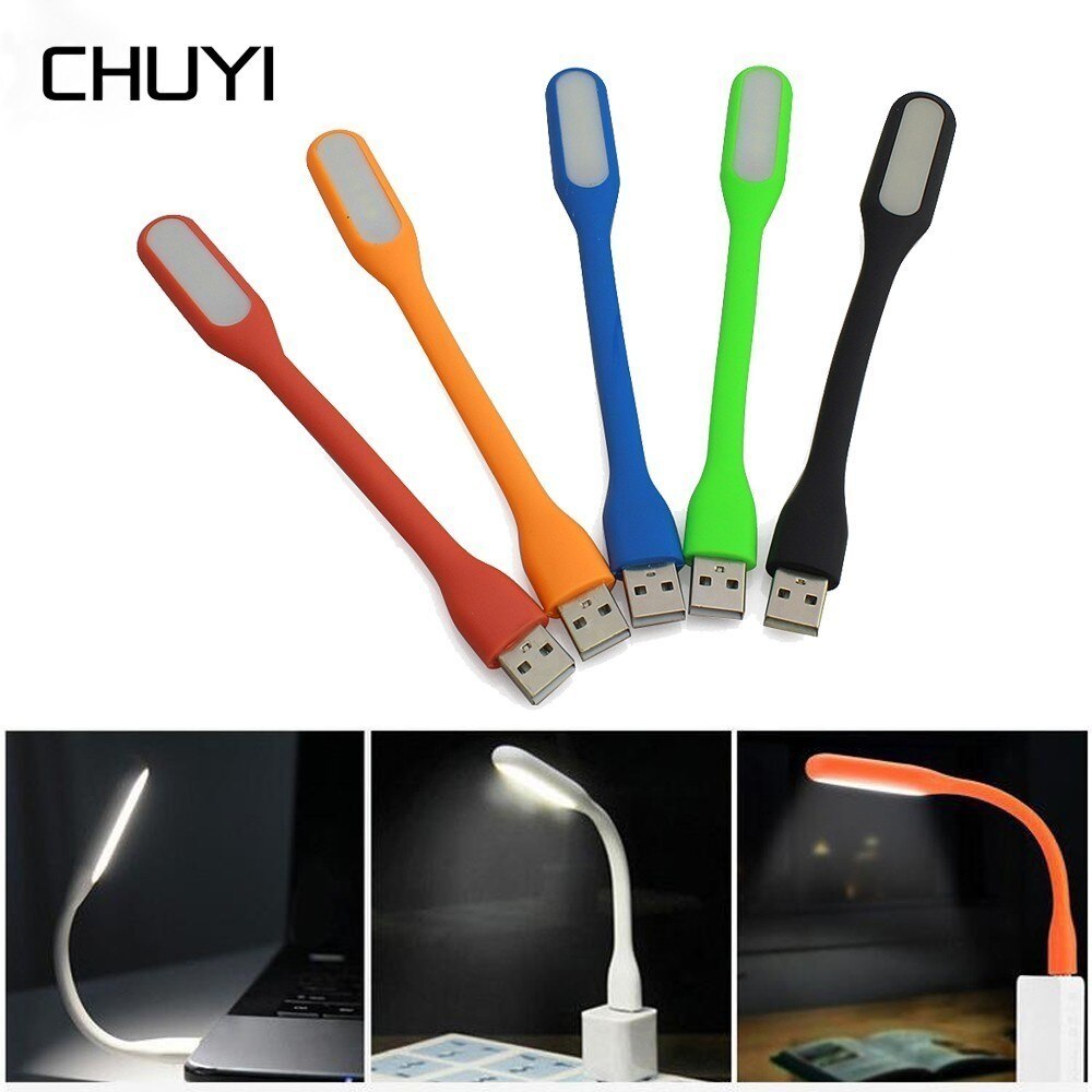 MINI Gadget Gadżety LED Ventilador Usb Read Light Electronic Gadgets Cool Lamp Flexible Inteligentes For Laptop PC Computer