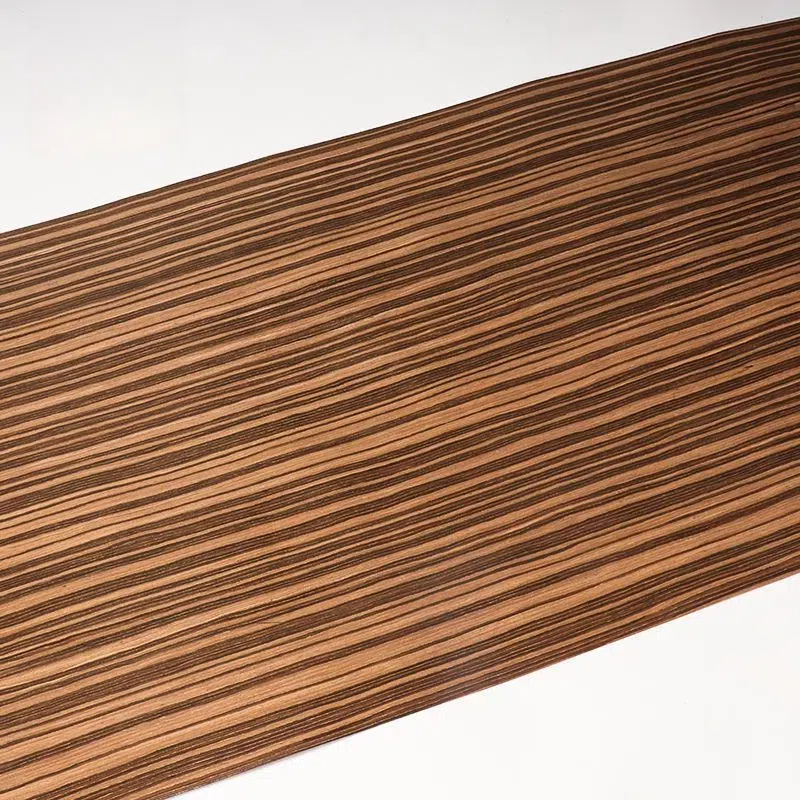 Hoja de chapa de madera amarilla de ébano, tecnología delgada de 0,25mm, bricolaje para altavoz, Panel de pared, muebles, silla, escritorio, piel Interior, Auto