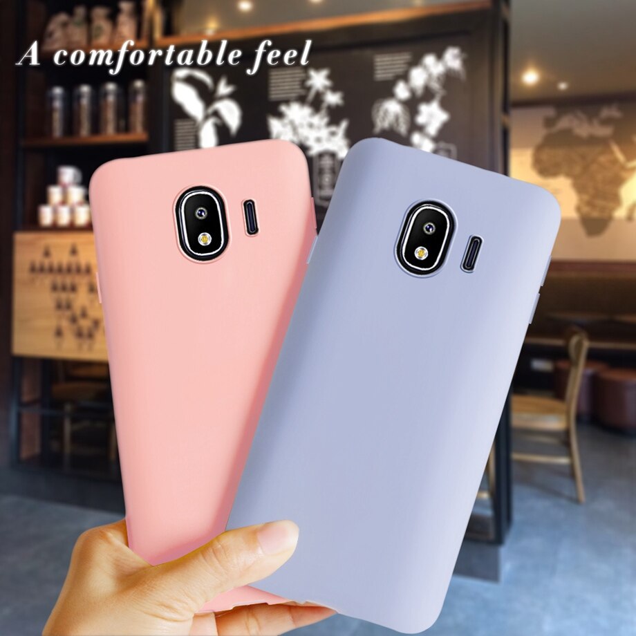 Capa de silicone para samsung galaxy j4 plus, capa macia de tpu para celulares samsung galaxy j4 2018 j415f j400f j4plus j 4 plus case