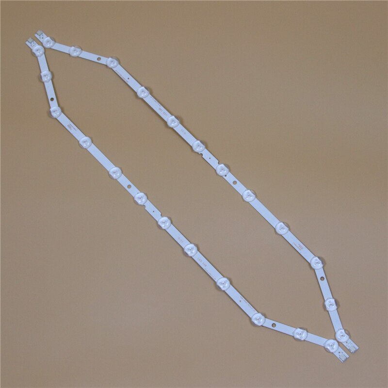 32inch TV LED Light Bars For Samsung UN32EH5000FXZX UN32EH5300FXZA UN32EH5300FXZC Backlight Strips Kit 12 LED Lamps Lens 2 Bands