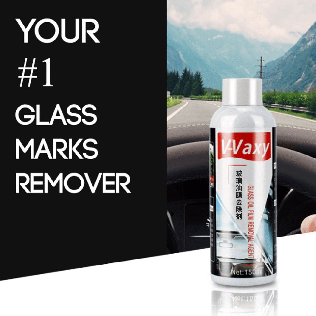 Automotive Glass Cleaner Coating Agent Rainproof Agent Glass Rain Mark Oil Film Remover Cleaning Tool Window Glass Cleaner