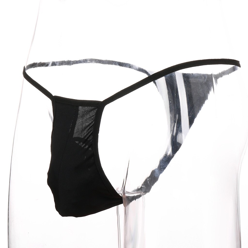 Miesten stringit seksikkäät alusvaatteet jockstraps g stringit miesten alusvaatteet nukkumaanmeno alushousut mies homo alusvaatteet miesten pikkuhousut stringit: Musta / Xxxl