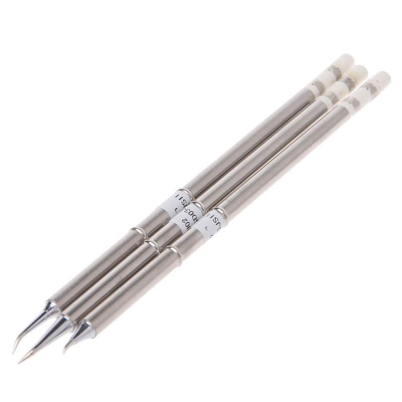 3 Pcs T12-J02 T12-JL02 T12-JS02 Iron Tips Voor Hakko Soldeerstation FX-951 952