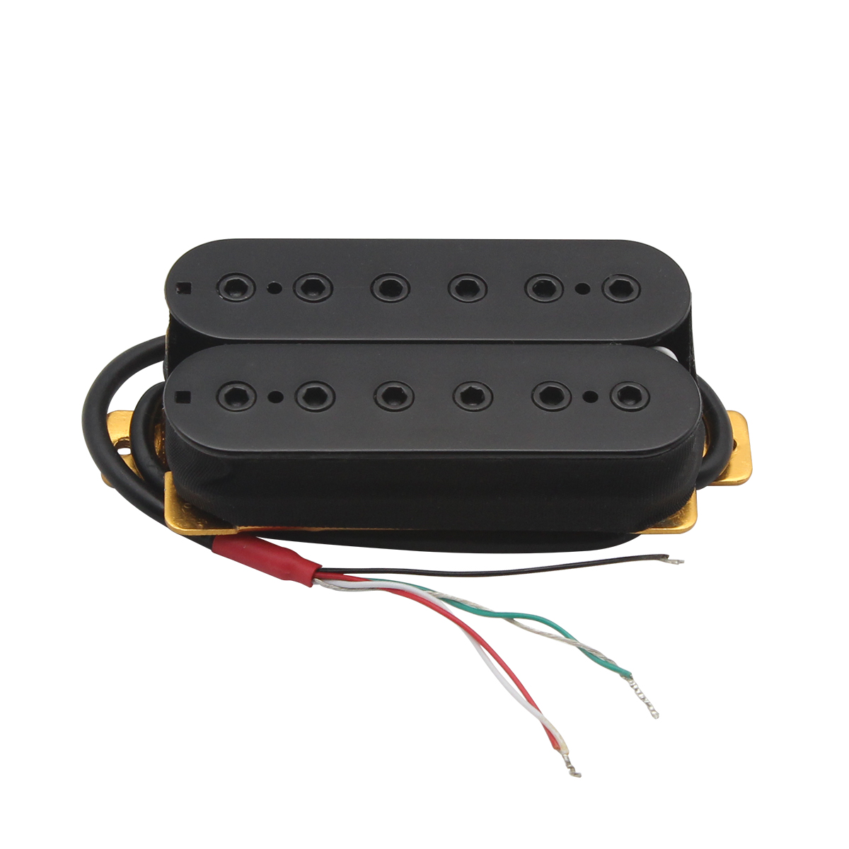 FLEOR 1PCS Electric Guitar Double Coil Humbucker Pickup Bridge/Neck Passive Pickup w/ Height Adjusting Screws Multi Colors