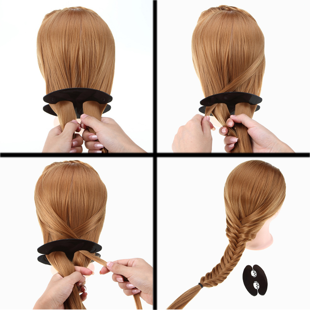 Hair Styling Magic Hair Weave Braider Bun Maker Twist Roller Hair Styling Gereedschap Thuisgebruik Diy Beauty Vlechten Gereedschap Accessoires