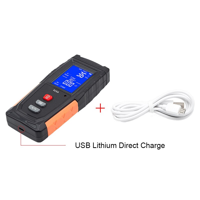 Newest Electromagnetic Radiation Detector Tester Home Electromagnetic Wave Radiation Detection Monitoring Instrument