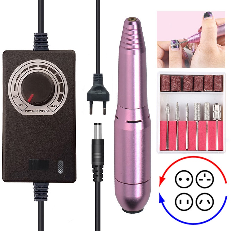 35000Rpm Electric Nail Boor Machine Manicure Boor Machine Pedicure Boor Machine Sterke Nagel Boormachine Salon Nail Boor