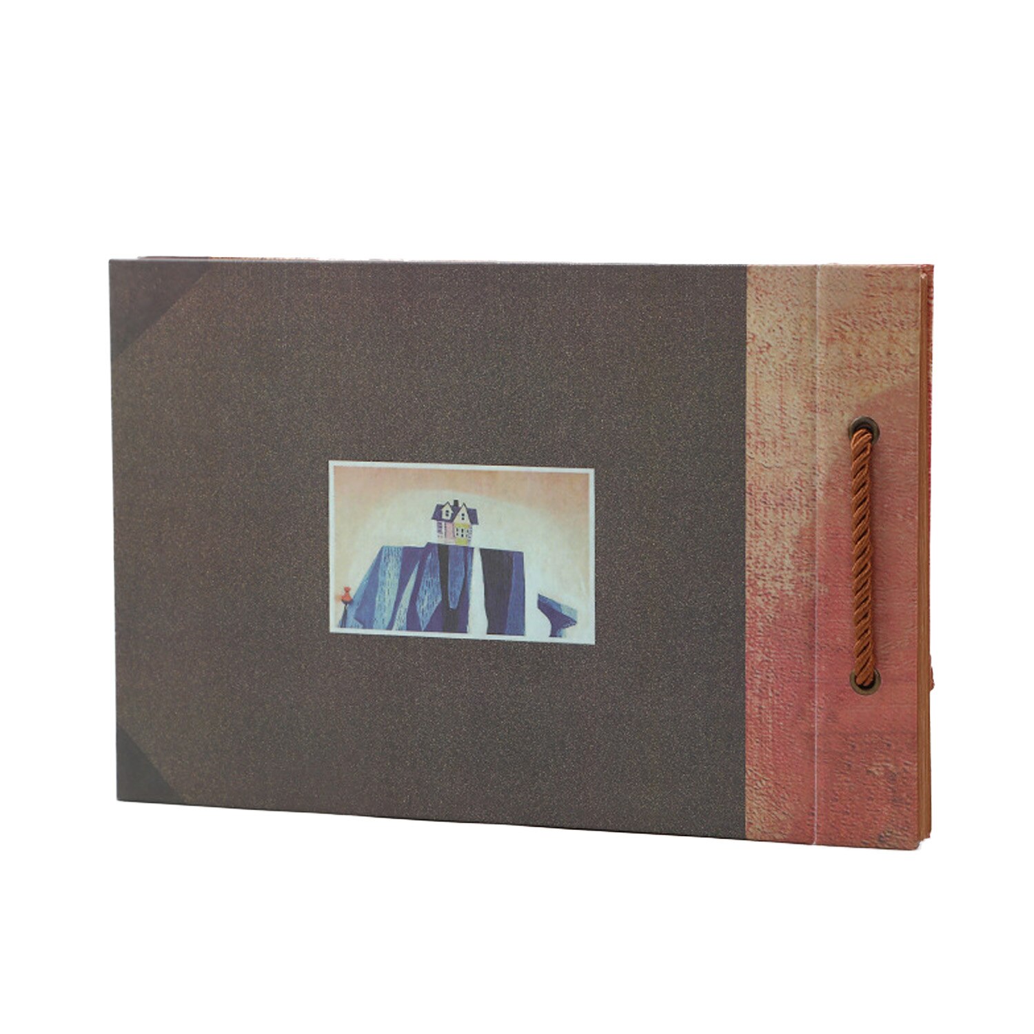 40 hojas nuestro libro de aventuras hecho a mano DIY familia foto de libro de recuerdos álbum con 2 hojas pegatinas de esquina 3 uds postales cumpleaños