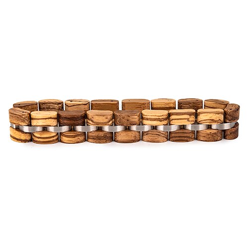 BOBO BIRD Wooden Bracelet Men Women Wood Ladies браслет женский Colorful Pulseras With Box: WOMAN-S04-3